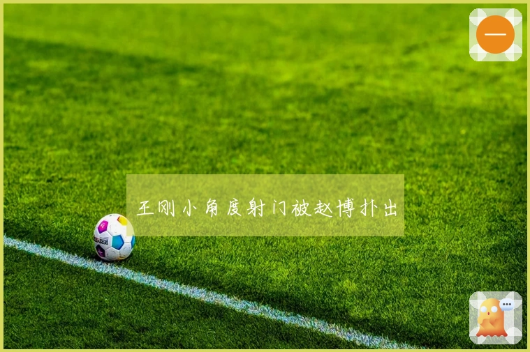 王刚小角度射门被赵博扑出